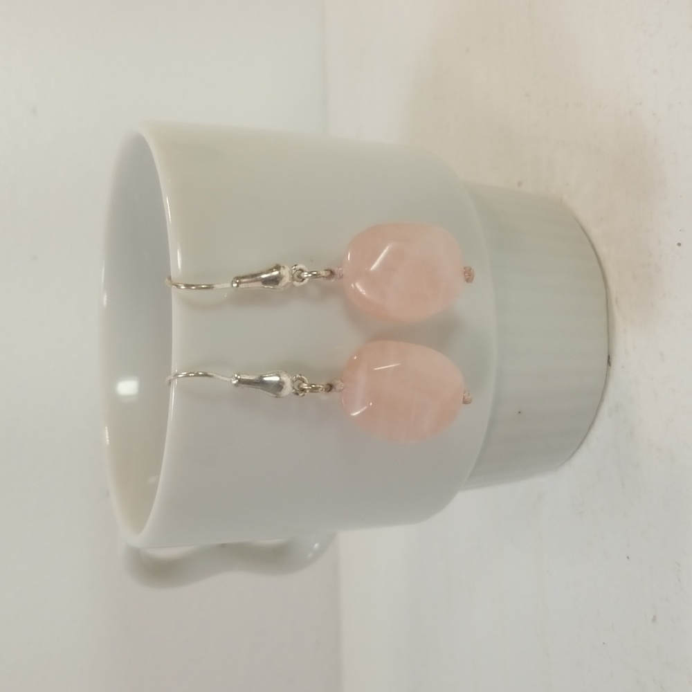 Lauren Ralph Lauren Rose Quartz Dangle Earrings Pink